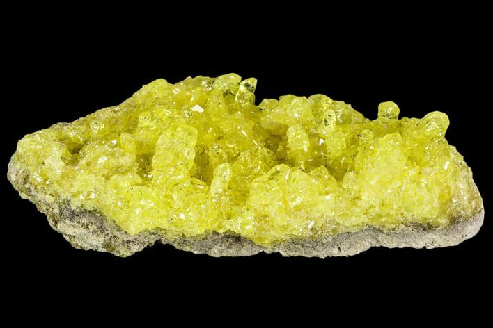 Sulfur Crystals on Matrix - Bolivia #104777